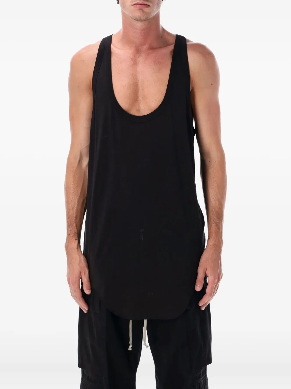 Хлопковая майка Anthem Rick Owens, черный
Хлопковая майка Anthem Rick Owens, черный