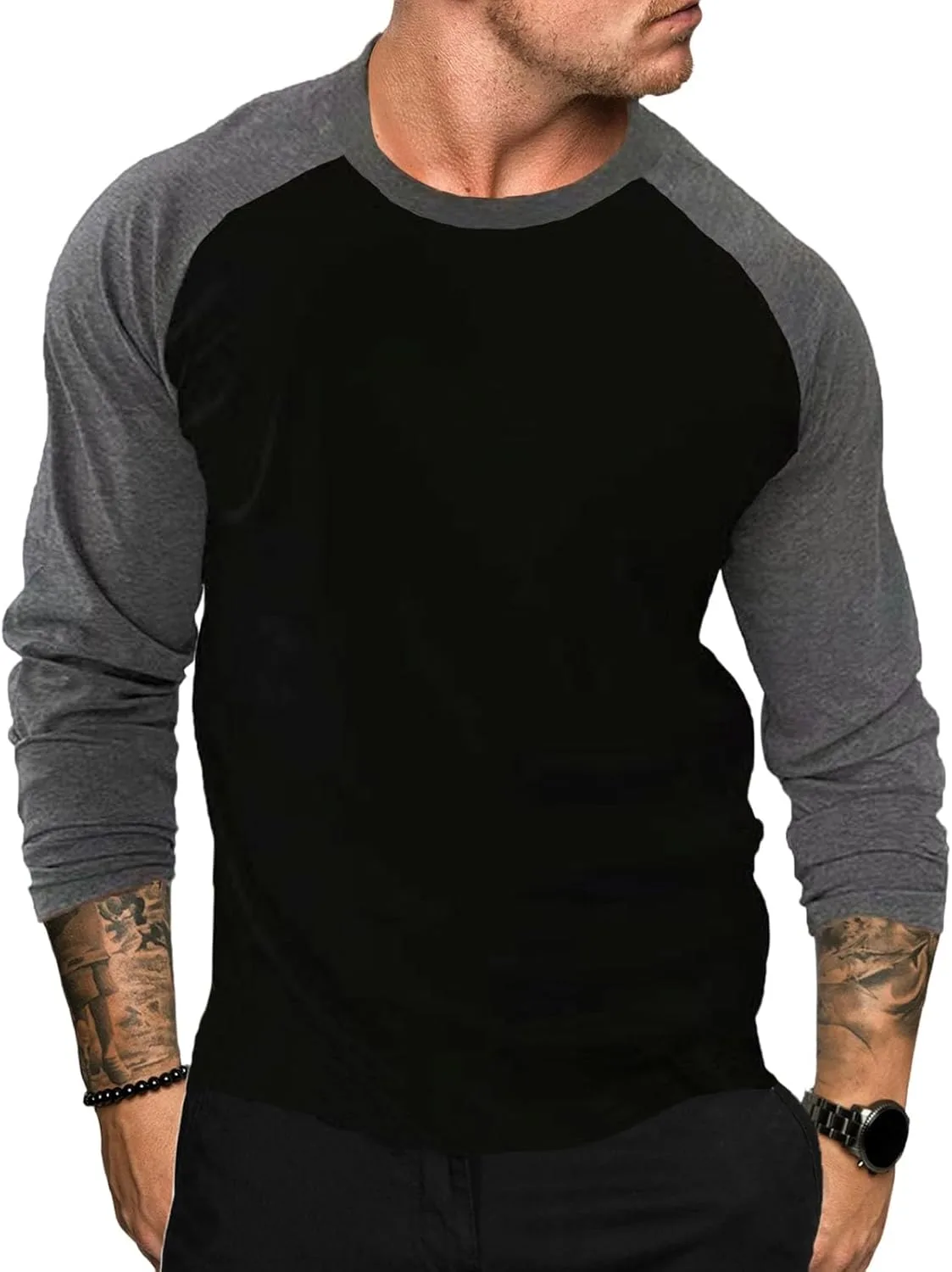 Мужская футболка с длинным рукавом реглан Vintage Color Block Baseball Jersey evzosrz
Мужская футболка с длинным рукавом реглан Vintage Color Block Baseball Jersey evzosrz