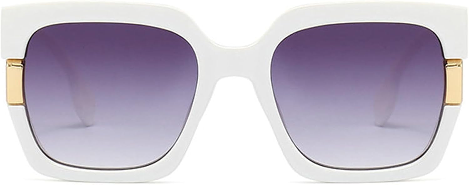 Модные квадратные солнцезащитные очки для женщин Helena, винтажные женские солнцезащитные очки большого размера, популярные солнцезащитные очки с защитой UV400, S65, White
Модные квадратные солнцезащитные очки для женщин Helena, винтажные женские солнцезащитные очки большого размера, популярные солнцезащитные очки с защитой UV400, S65, White