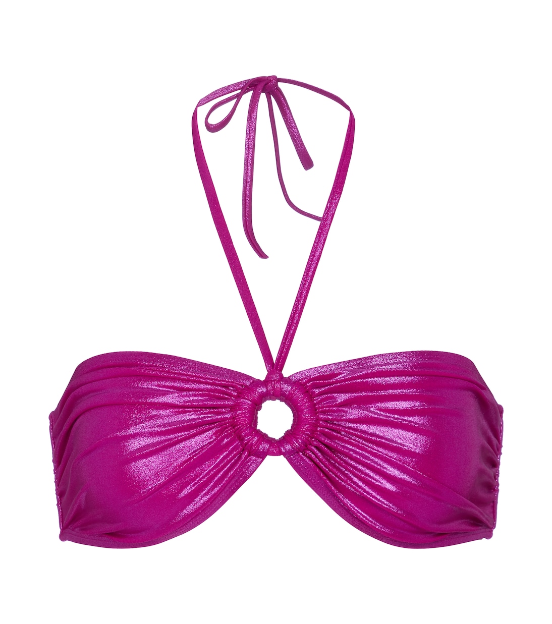 Верх бикини с завязками на шее Starnea Isabel Marant, Metalic Pink
Верх бикини с завязками на шее Starnea Isabel Marant, Metalic Pink