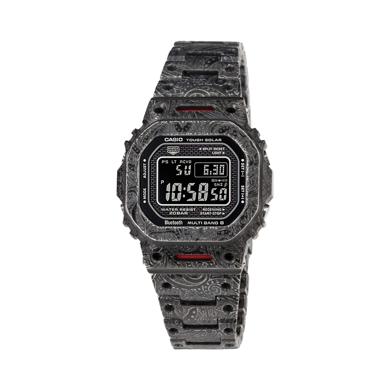 Часы Casio G-Shock Full Metal GMW-B5000 Series, арт. GMW-B5000-1A, темно-серый/узор пейсли
Часы Casio G-Shock Full Metal GMW-B5000 Series, арт. GMW-B5000-1A, темно-серый/узор пейсли