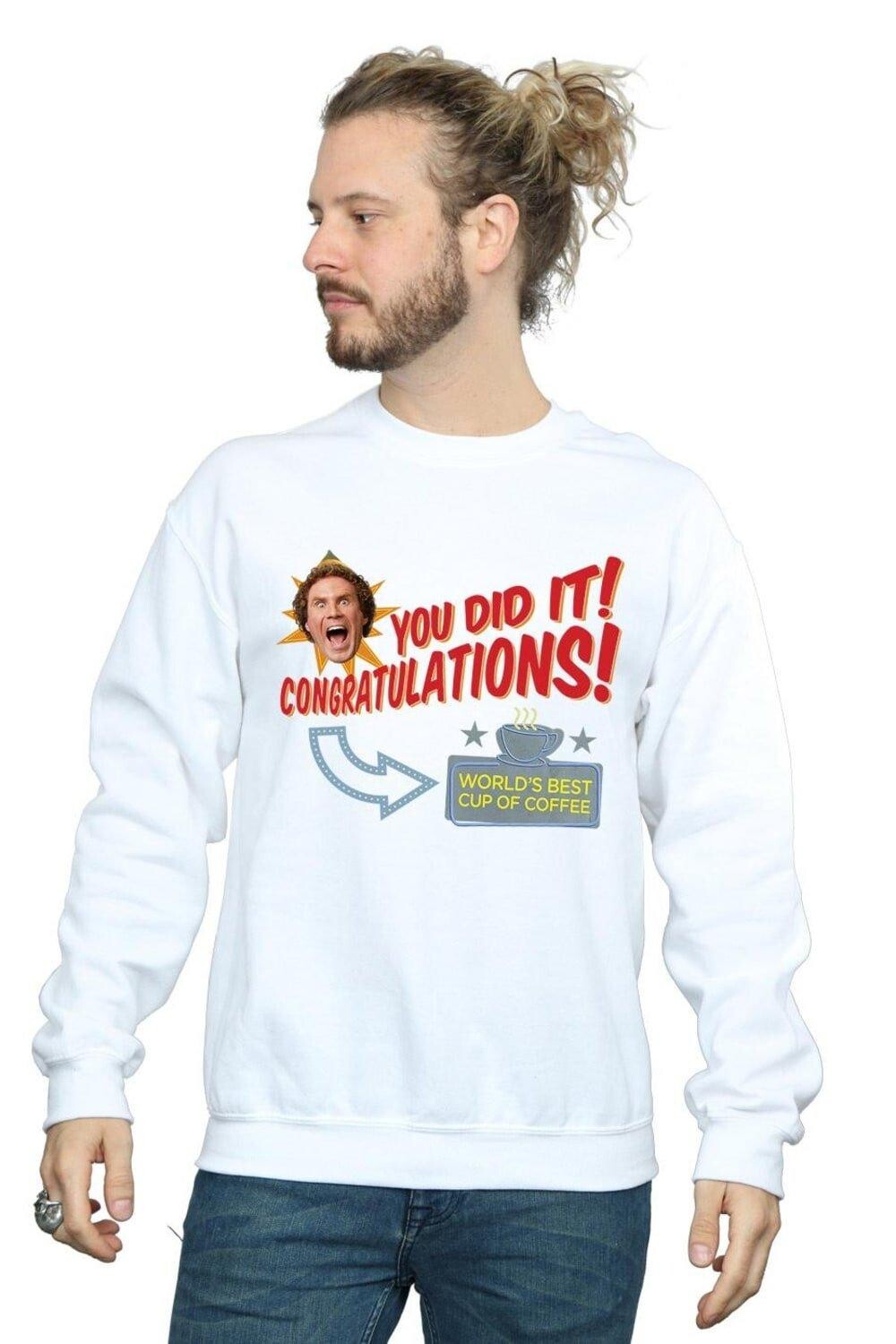 Лучшая в мире кофейная толстовка Elf, белый
Лучшая в мире кофейная толстовка Elf, белый