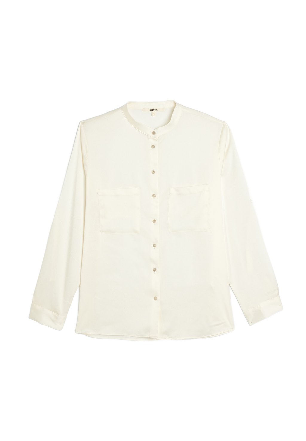 Блузка на пуговицах Koton, молочный
Блузка на пуговицах Koton, молочный