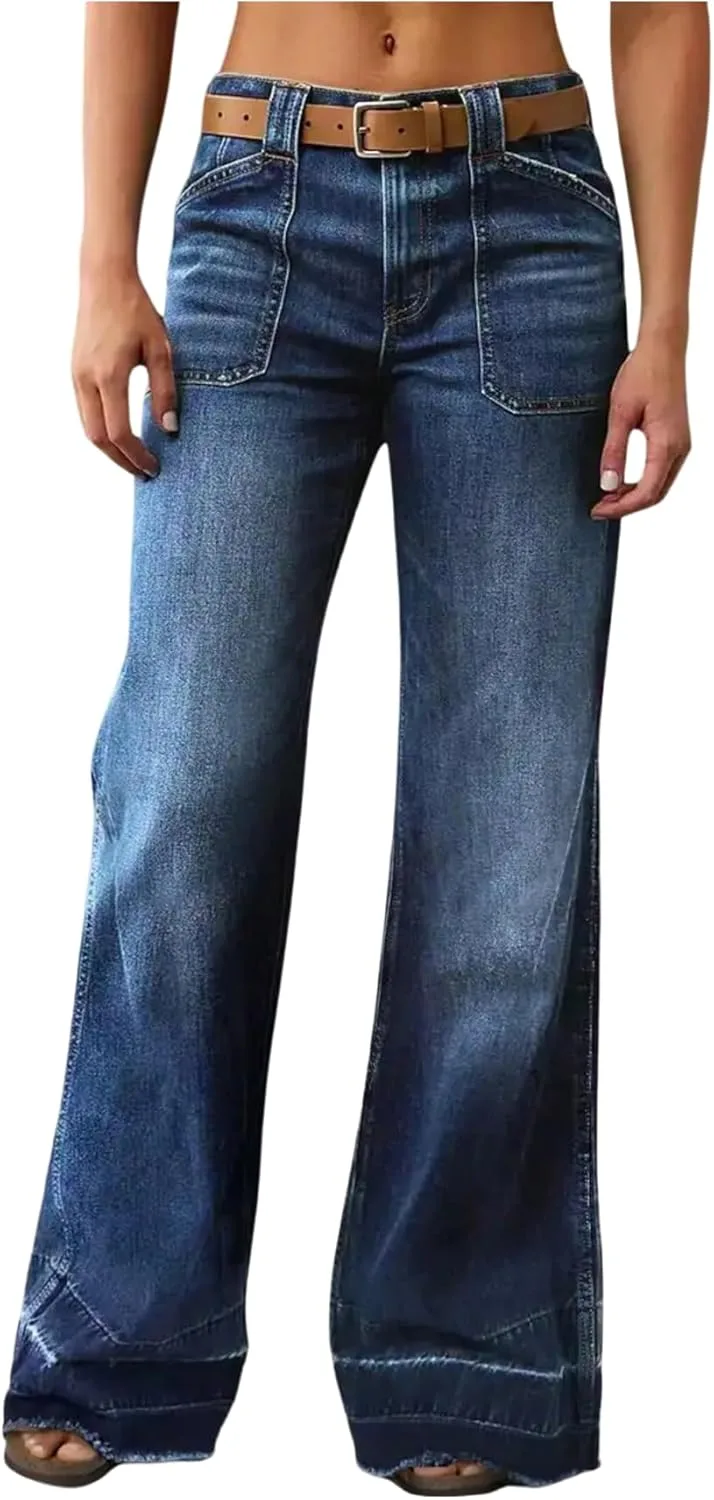 SOLY HUX Женские джинсы Wide Leg Mid Rise Stretch Casual с карманом
SOLY HUX Женские джинсы Wide Leg Mid Rise Stretch Casual с карманом