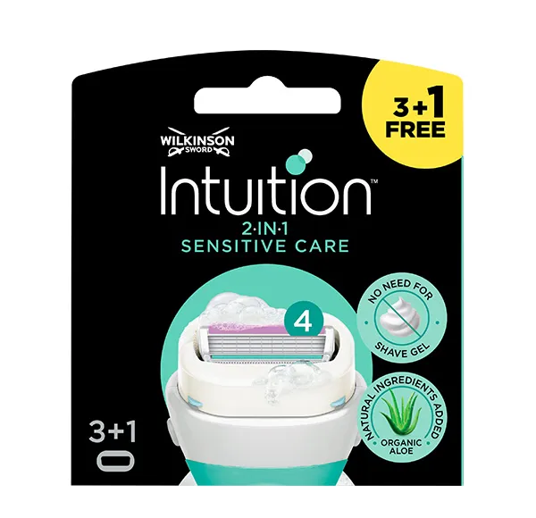 Запасные части для бритв для чувствительной кожи Cargador Intuition Sensitive Wilkinson, 4 UD
Запасные части для бритв для чувствительной кожи Cargador Intuition Sensitive Wilkinson, 4 UD