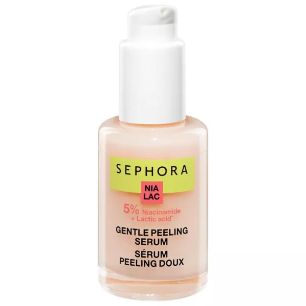 Нежная отшелушивающая пилинг-сыворотка с ниацинамидом + молочной кислотой Sephora Collection
Нежная отшелушивающая пилинг-сыворотка с ниацинамидом + молочной кислотой Sephora Collection