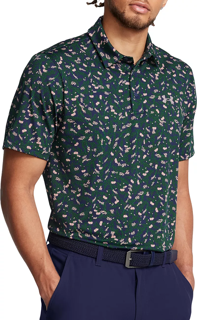 Мужское поло для гольфа Under Armour Playoff 3.0, цвет Midnight Navy/Forest Green/Tetra Grey
Мужское поло для гольфа Under Armour Playoff 3.0, цвет Midnight Navy/Forest Green/Tetra Grey