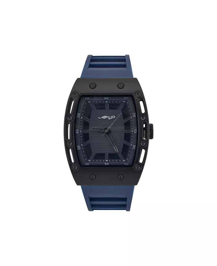 Мужские часы с аналоговым циферблатом и ремешком из термополиуретана, цвет Navy, диаметр 43.7 мм Ed Hardy
Мужские часы с аналоговым циферблатом и ремешком из термополиуретана, цвет Navy, диаметр 43.7 мм Ed Hardy