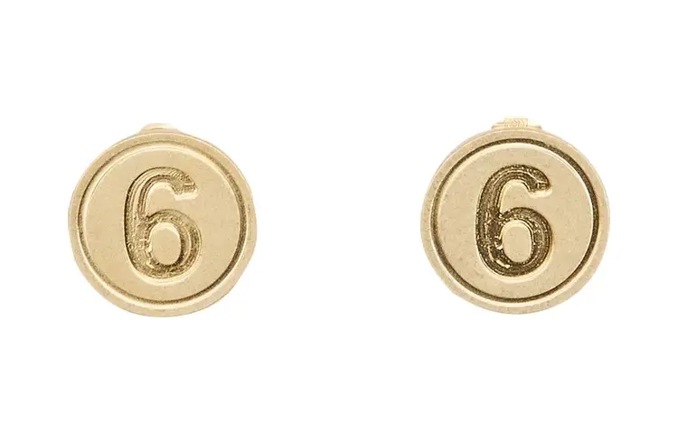 Серьги MM6 Maison Margiela, золото
Серьги MM6 Maison Margiela, золото