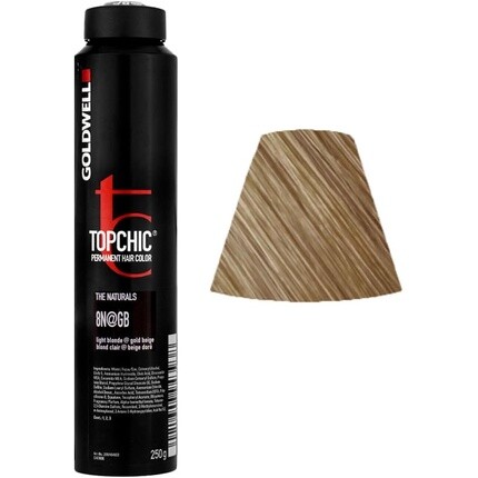 GOLDWELL Topchic 8N@GB Светло-русый золотисто-бежевый банка 250 мл
GOLDWELL Topchic 8N@GB Светло-русый золотисто-бежевый банка 250 мл