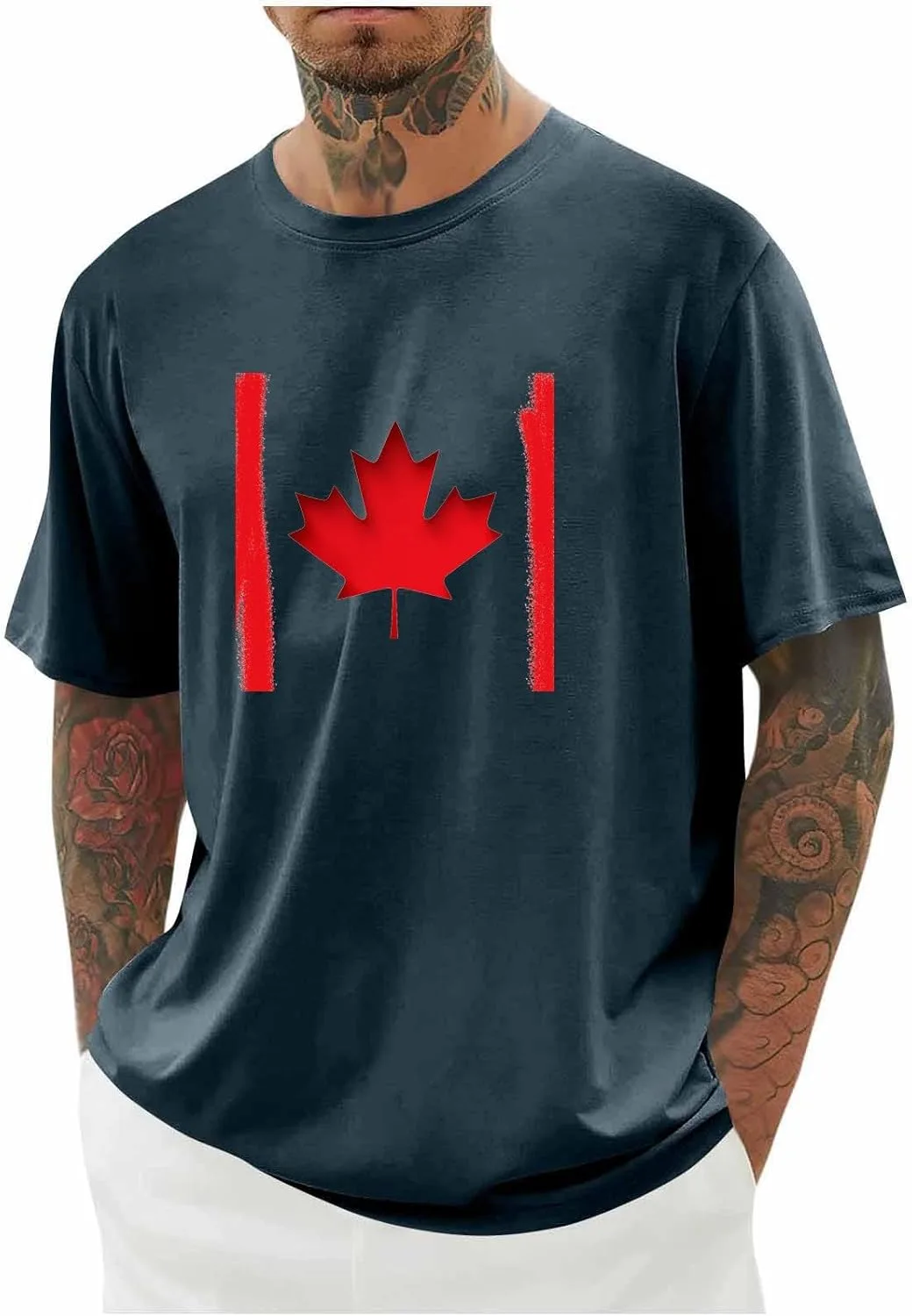 Футболка мужская Canada Day с принтом кленового листа Sdeycui
Футболка мужская Canada Day с принтом кленового листа Sdeycui