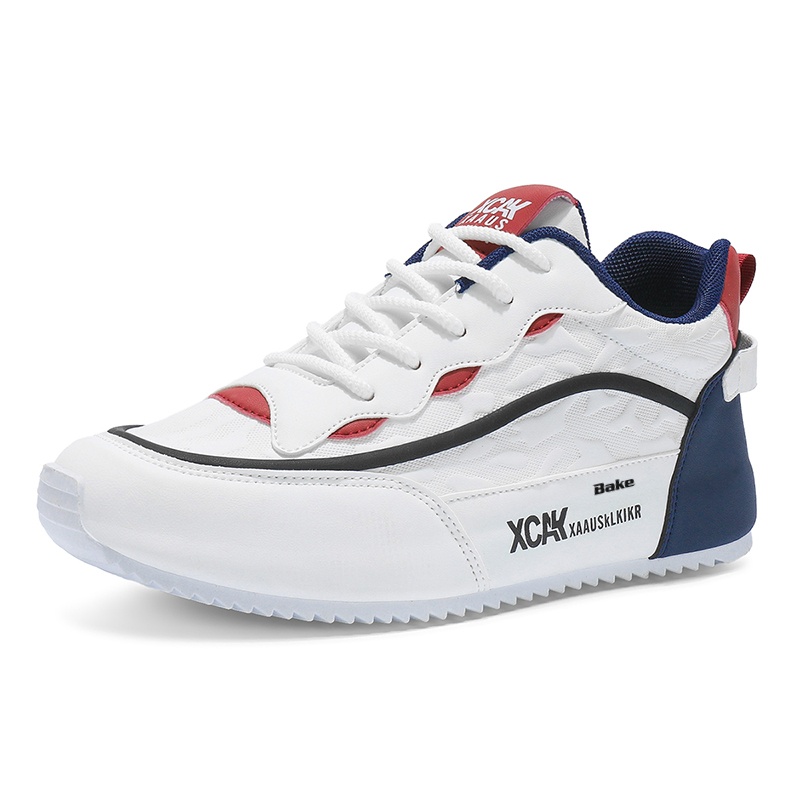 Нескользящие износостойкие низкие повседневные туфли для мужчин BAKE, White 
Нескользящие износостойкие низкие повседневные туфли для мужчин BAKE, White