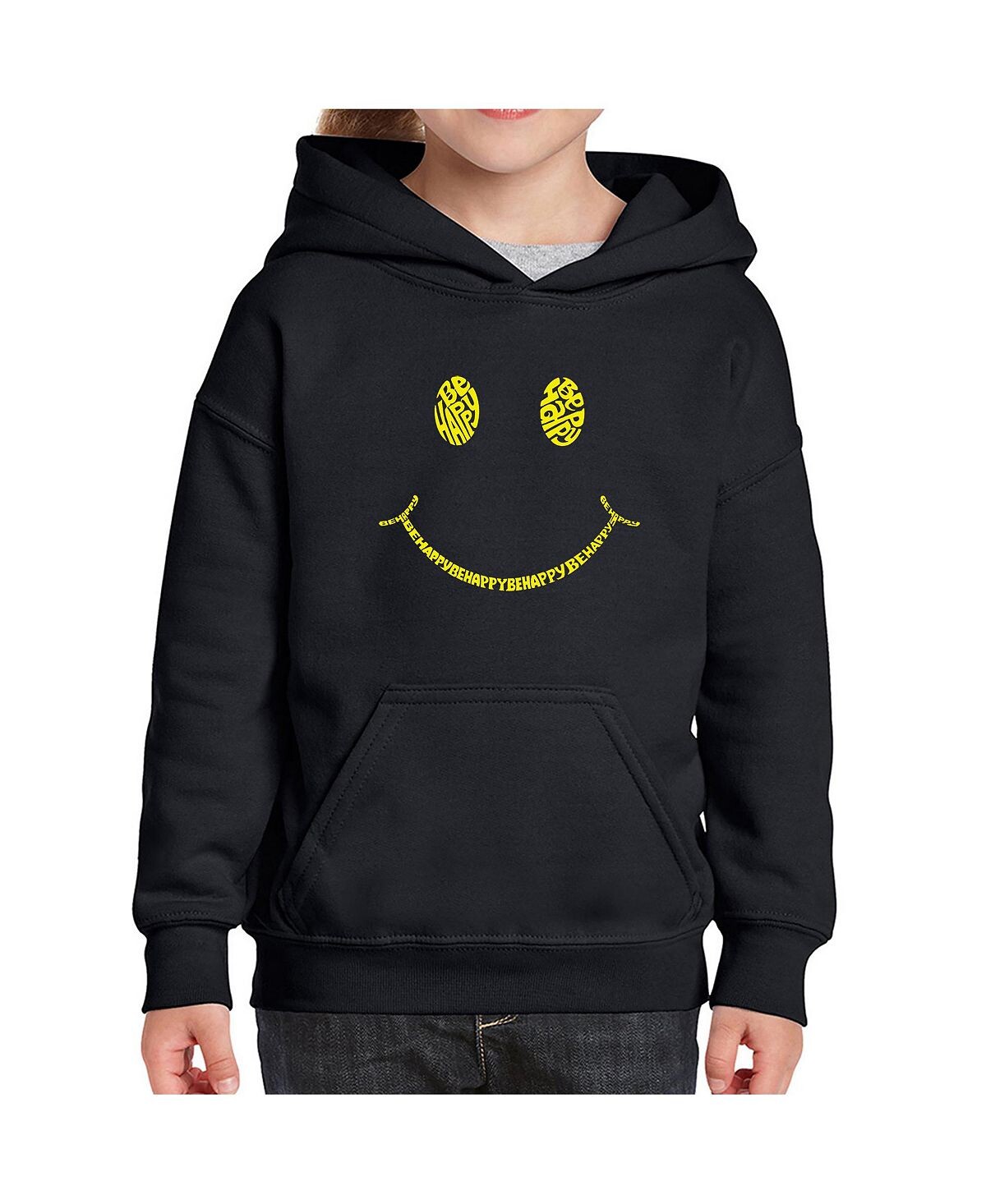 Толстовка с капюшоном Big Girl's Word Art - Be Happy Smiley Face LA Pop Art
Толстовка с капюшоном Big Girl's Word Art - Be Happy Smiley Face LA Pop Art