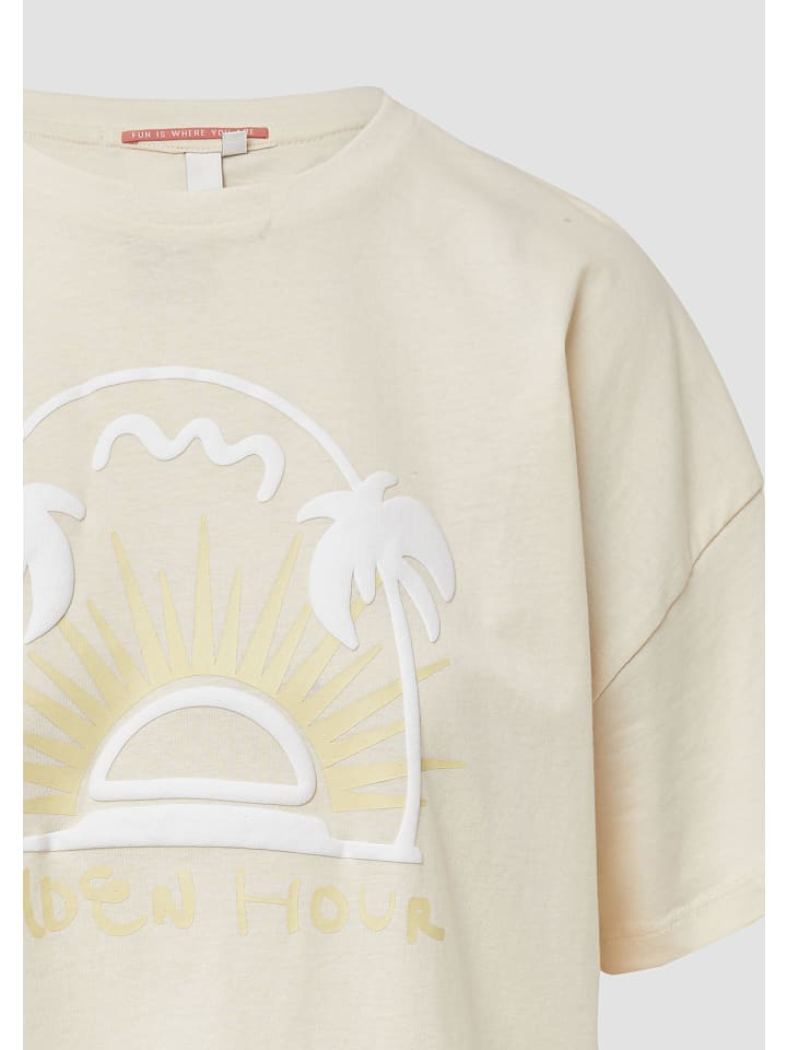 Футболка QS, бежевый
Футболка QS, бежевый