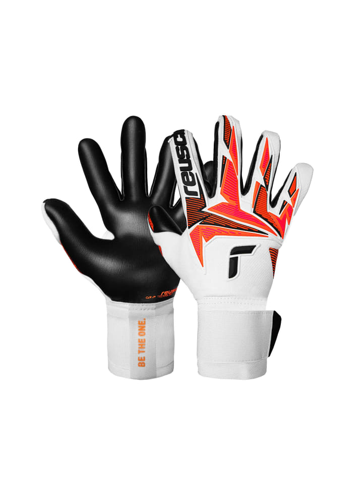 Reusch Вратарские перчатки Attrakt Freegel Gold X в цвете 1083 белый/ярко-оранжевый/черный
Reusch Вратарские перчатки Attrakt Freegel Gold X в цвете 1083 белый/ярко-оранжевый/черный