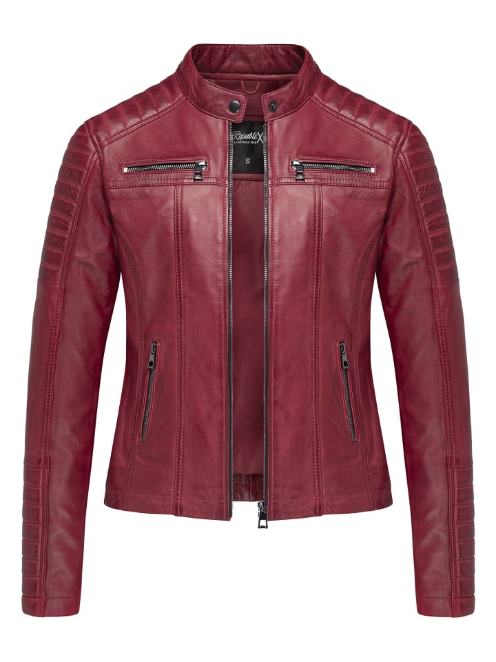 Кожаная куртка REPUBLIX, бордовый
Кожаная куртка REPUBLIX, бордовый
