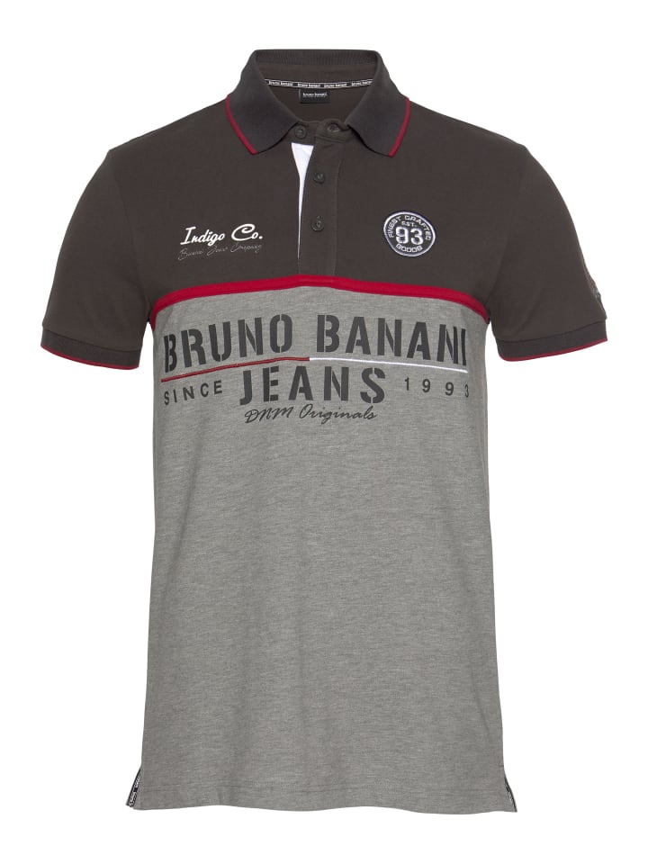 Рубашка-поло серо-антрацитового цвета Bruno Banani, Черный, Рубашка-поло серо-антрацитового цвета Bruno Banani
Рубашка-поло серо-антрацитового цвета Bruno Banani, Черный, Рубашка-поло серо-антрацитового цвета Bruno Banani