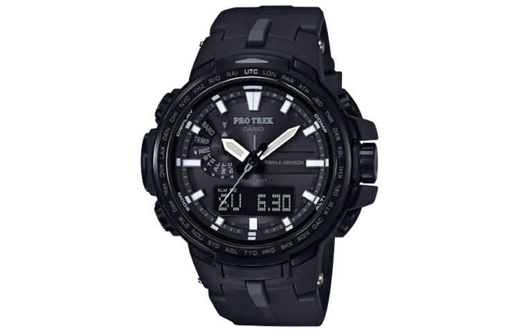 Мужские часы PRO TREK Black PRW-6100Y-1BPR CASIO 
Мужские часы PRO TREK Black PRW-6100Y-1BPR CASIO
