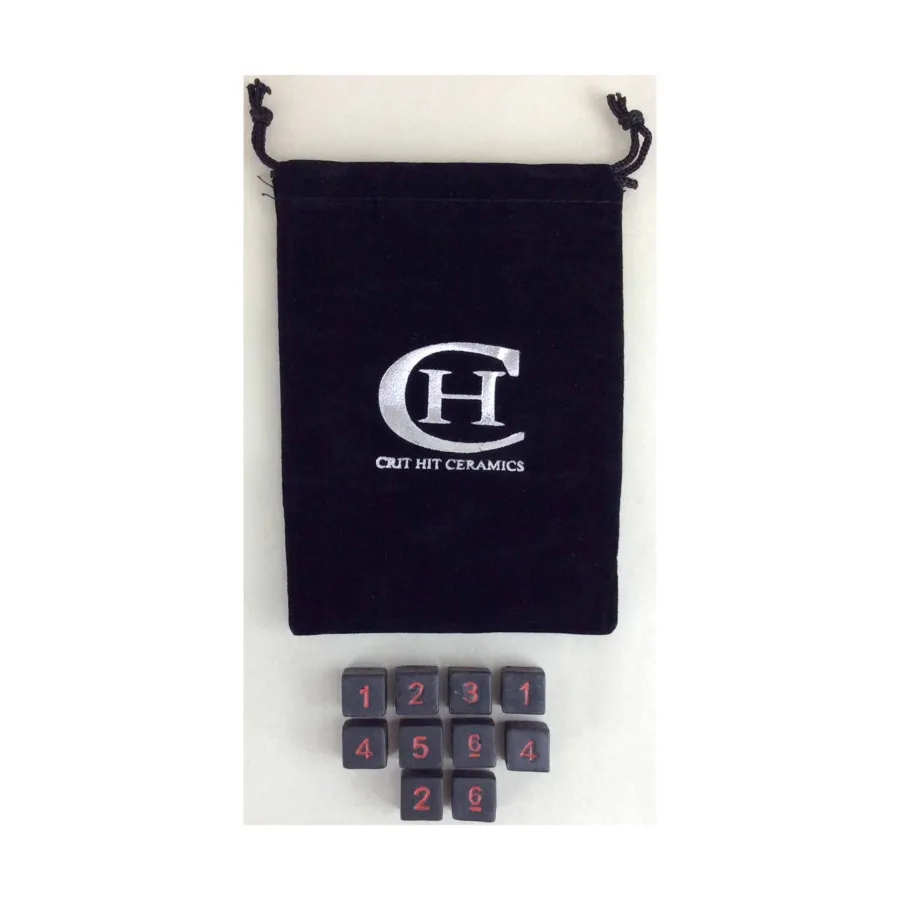 d6 - Некромант с красным (10), Ceramic Dice Sets (Crit Hit Ceramics)
d6 - Некромант с красным (10), Ceramic Dice Sets (Crit Hit Ceramics)