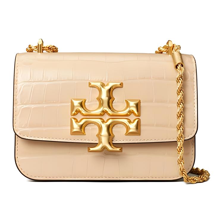 TORY BURCH Кожаная сумка-бокс Элеанор Маленькая квадратная сумка Сумка через плечо Компактная сумка-кроссбоди для женщин молочного цвета
TORY BURCH Кожаная сумка-бокс Элеанор Маленькая квадратная сумка Сумка через плечо Компактная сумка-кроссбоди для женщин молочного цвета