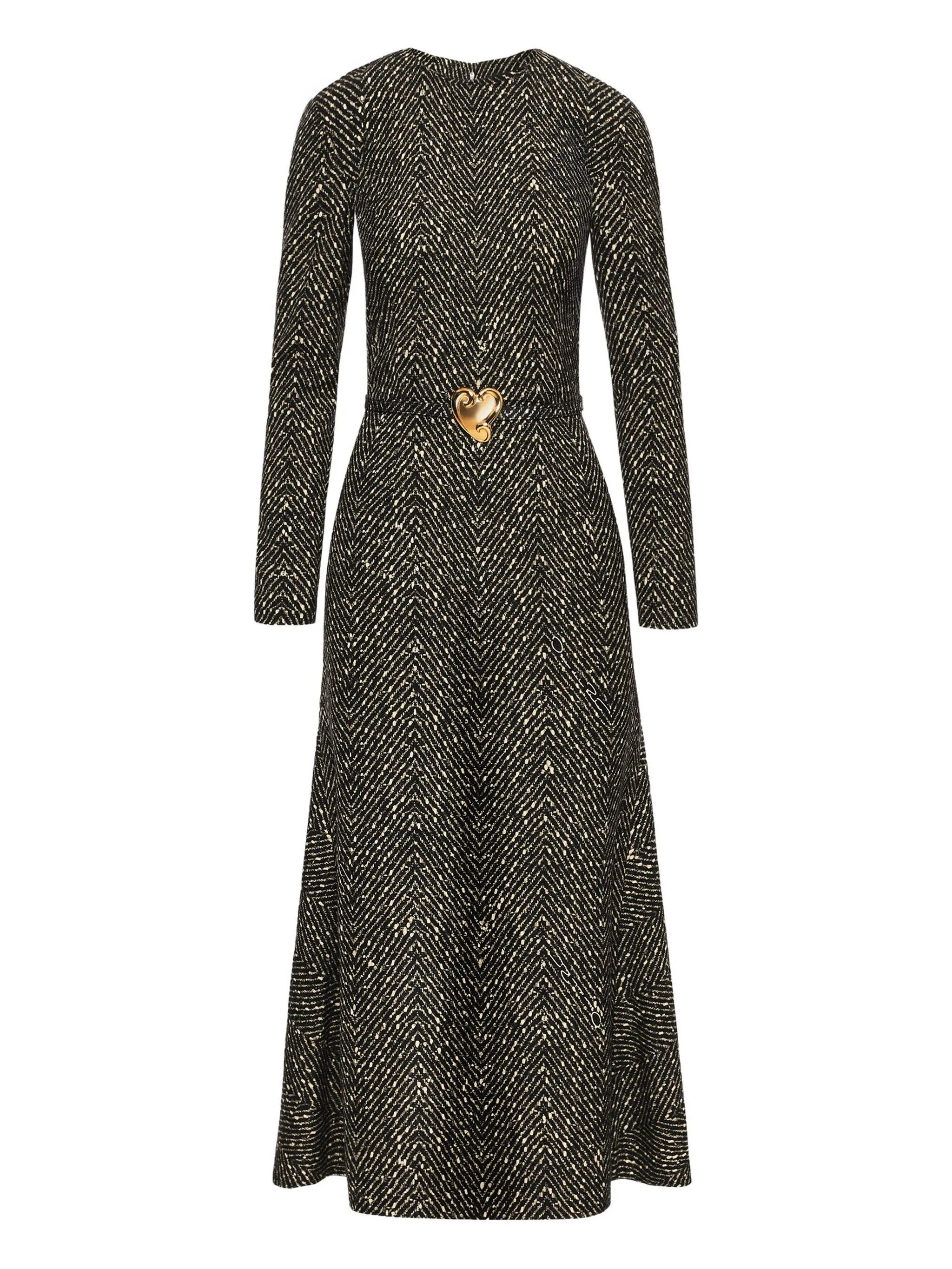 Платье миди с поясом Oscar De La Renta, черный
Платье миди с поясом Oscar De La Renta, черный