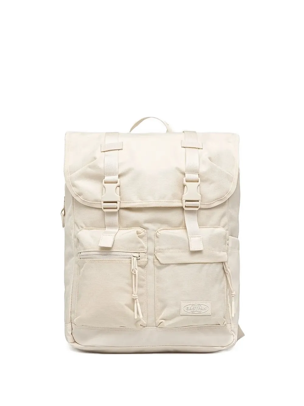 Рюкзак с карманом-клапаном и пряжкой Eastpak, белый 
Рюкзак с карманом-клапаном и пряжкой Eastpak, белый