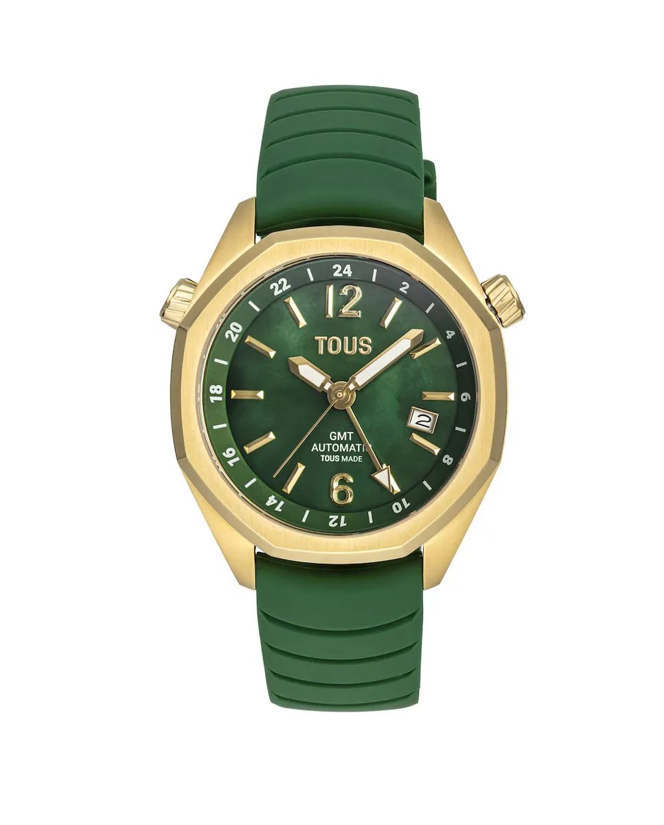 Женские часы Analogue Now с зеленым силиконовым ремешком Tous, зеленый
Женские часы Analogue Now с зеленым силиконовым ремешком Tous, зеленый