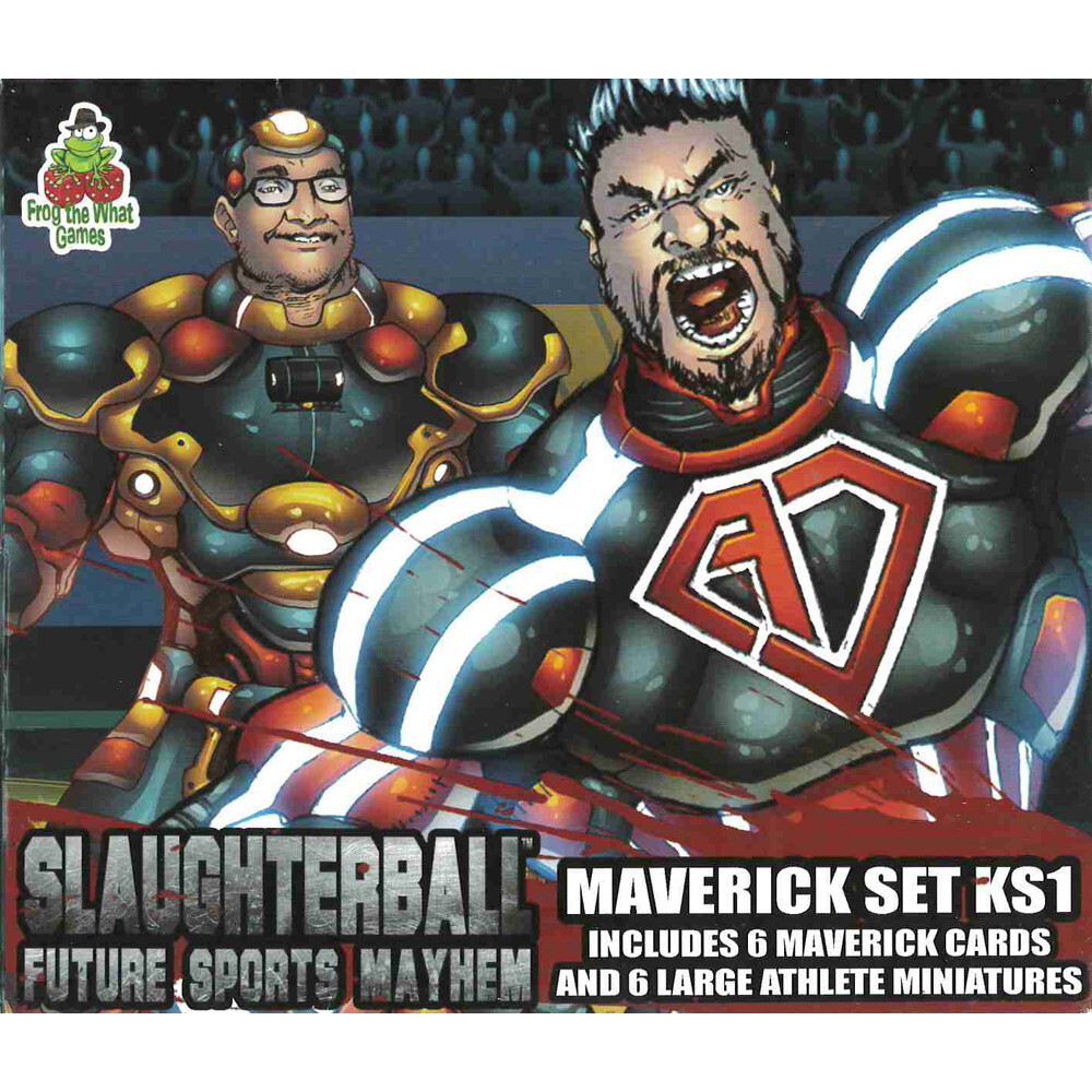 Настольная игра Frog the What Games Slaughterball: Maverick Set KS1
Настольная игра Frog the What Games Slaughterball: Maverick Set KS1