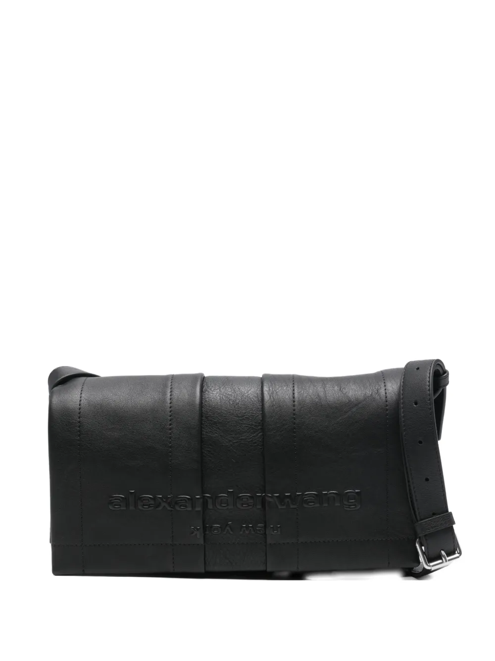 Сумка-кроссбоди Wang Pack из кожи с клапаном и эффектом смятой фактуры Alexander Wang, черный
Сумка-кроссбоди Wang Pack из кожи с клапаном и эффектом смятой фактуры Alexander Wang, черный