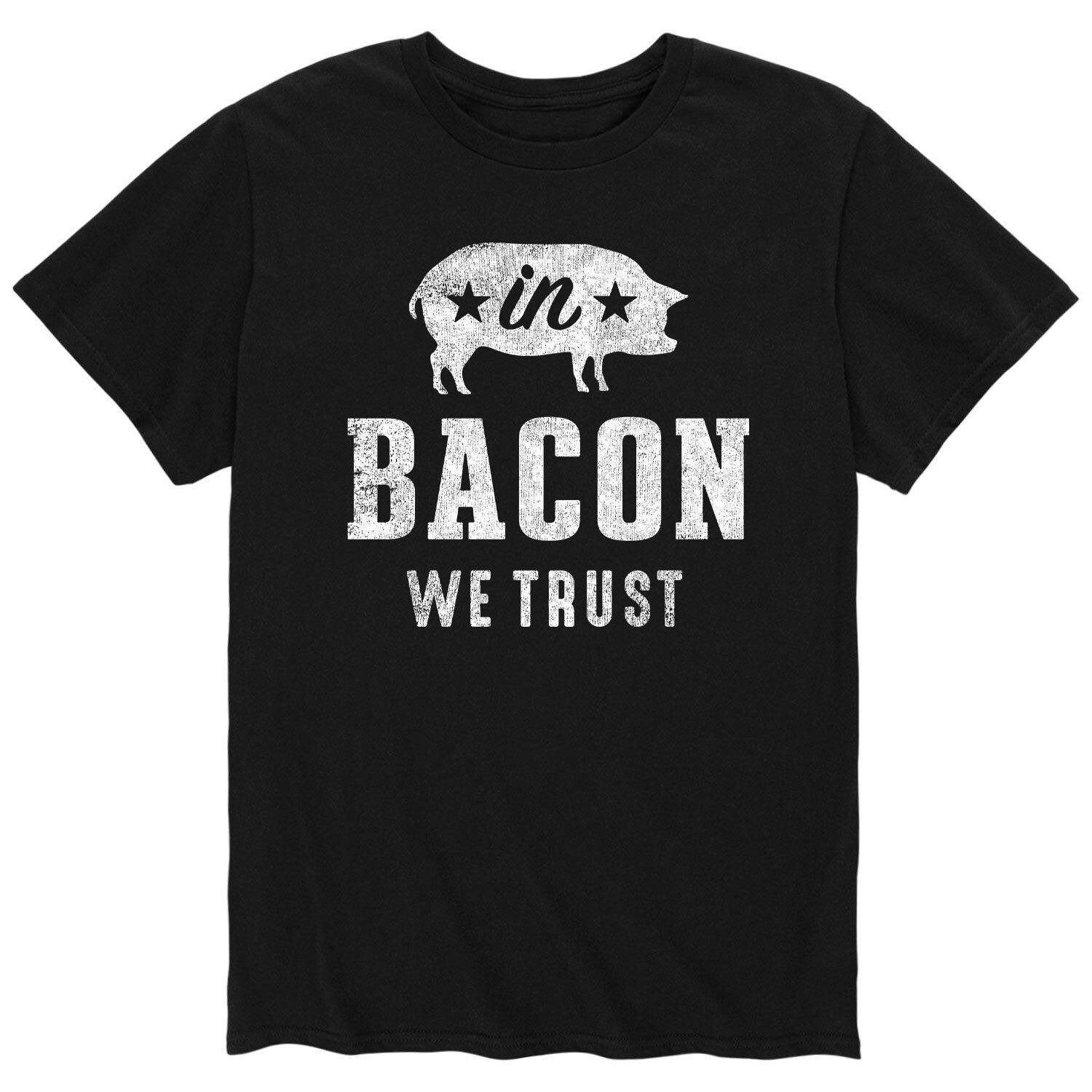 Мужская футболка с беконом We Trust Licensed Character
Мужская футболка с беконом We Trust Licensed Character