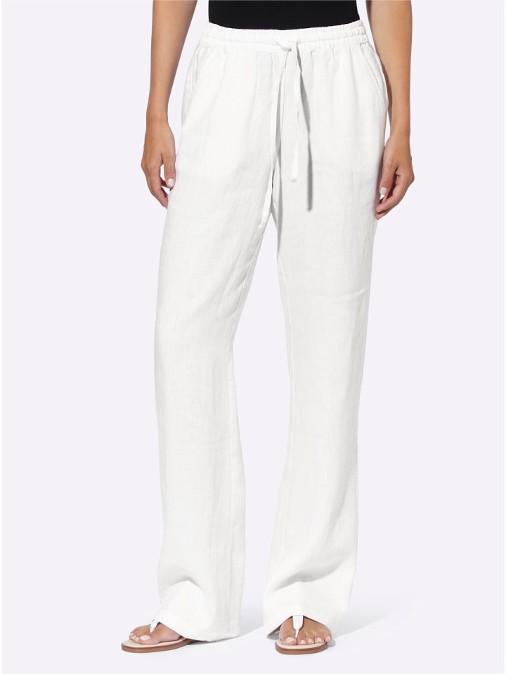 Тканевые брюки Heine, белый
Тканевые брюки Heine, белый