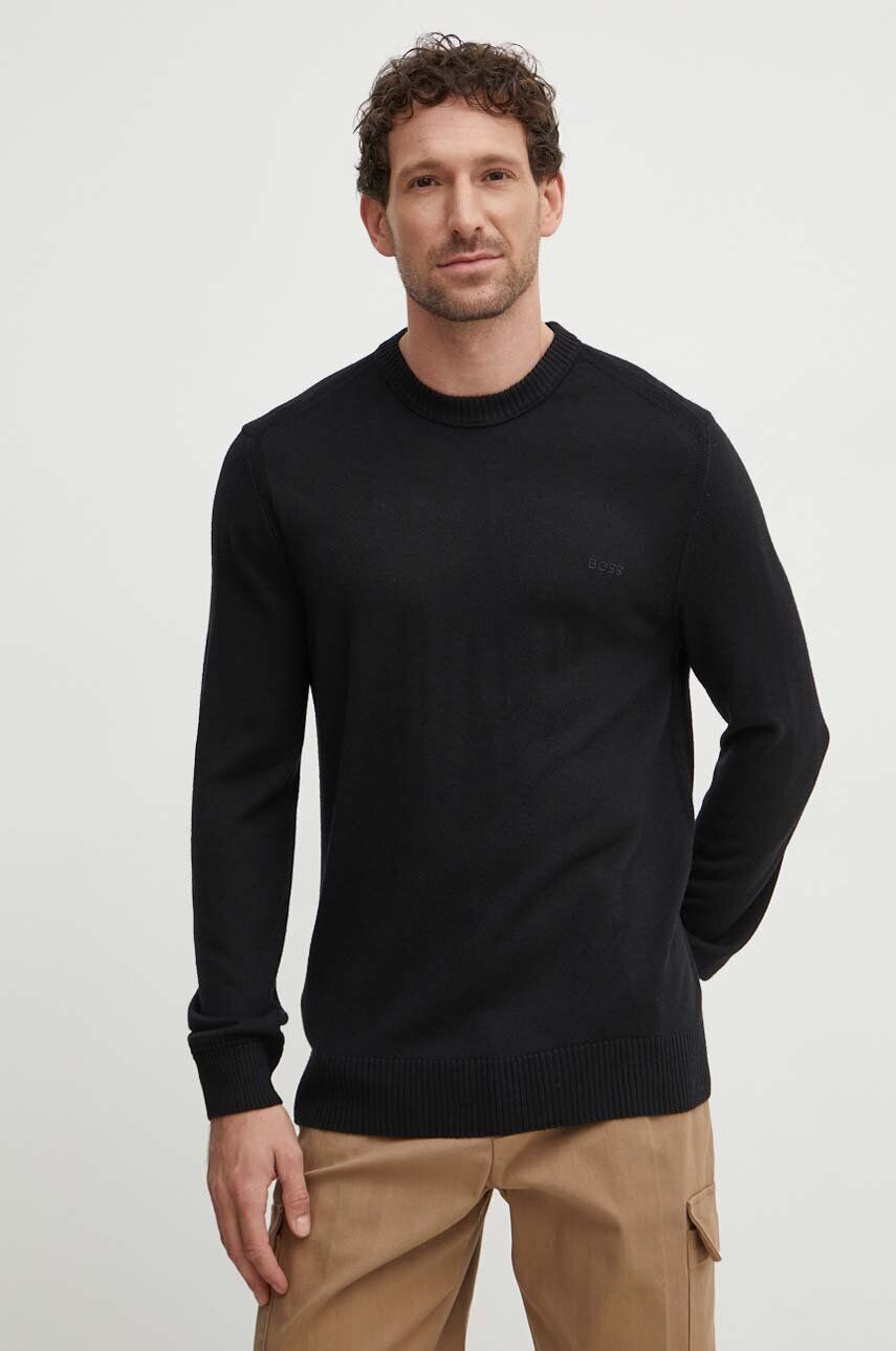 Шерстяной свитер Boss Orange, черный
Шерстяной свитер Boss Orange, черный