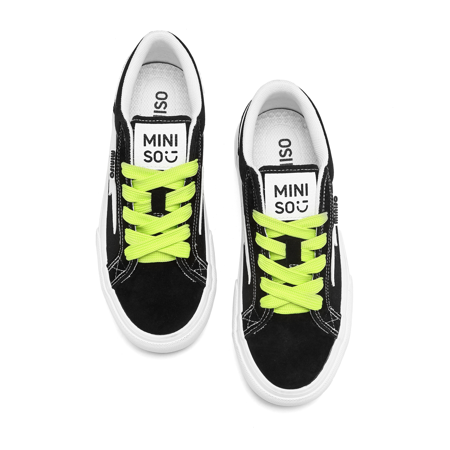 MINISO Низкие повседневные кроссовки унисекс черно-зеленые, цвет Black Green
MINISO Низкие повседневные кроссовки унисекс черно-зеленые, цвет Black Green