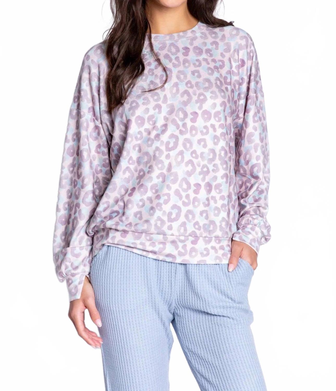 Леопардовый топ с длинными рукавами, разноцветный PJ Salvage
Леопардовый топ с длинными рукавами, разноцветный PJ Salvage