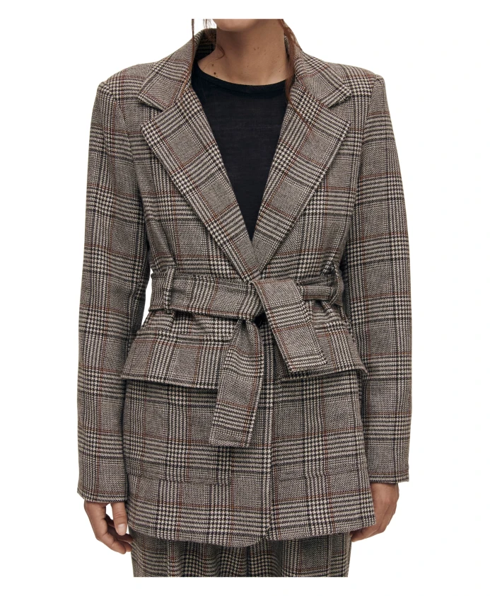 Нагано клетчатый коричневый пиджак Alohas, коричневый
Нагано клетчатый коричневый пиджак Alohas, коричневый