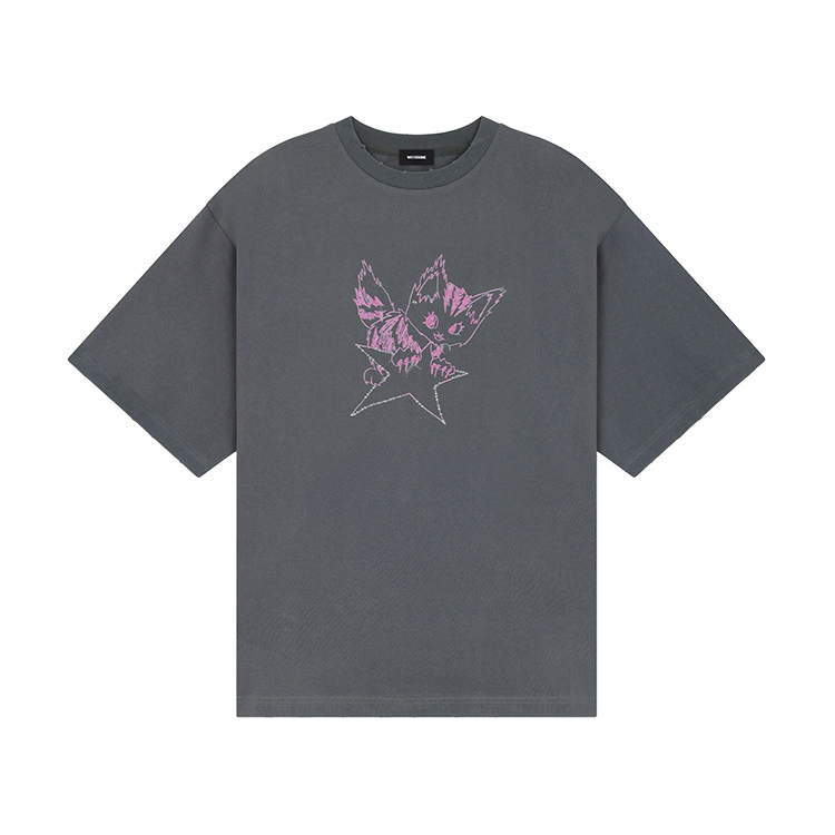 Футболка Monster Print с эффектом поношенности WE11DONE, серый
Футболка Monster Print с эффектом поношенности WE11DONE, серый