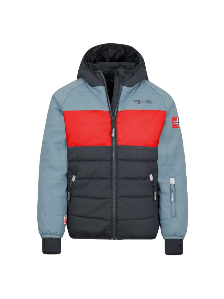 Куртка для лыж и сноуборда Trollkids Ski-/ Snowboardjacke Hafjell XT, цвет steel blue 
Куртка для лыж и сноуборда Trollkids Ski-/ Snowboardjacke Hafjell XT, цвет steel blue
