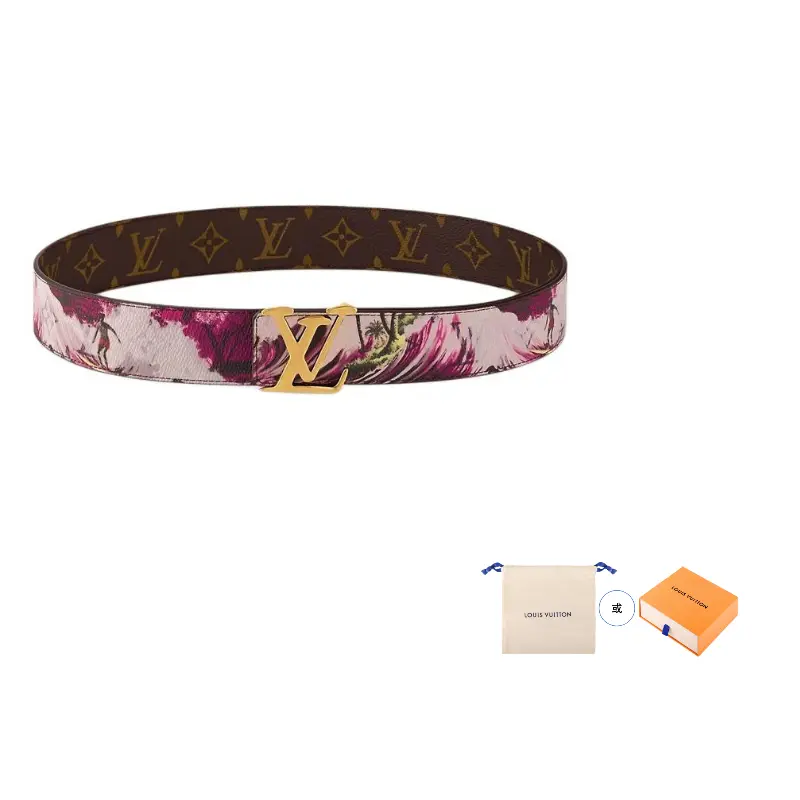 Ремень кожаный Louis Vuitton Reversible мужской, фиолетовый
Ремень кожаный Louis Vuitton Reversible мужской, фиолетовый