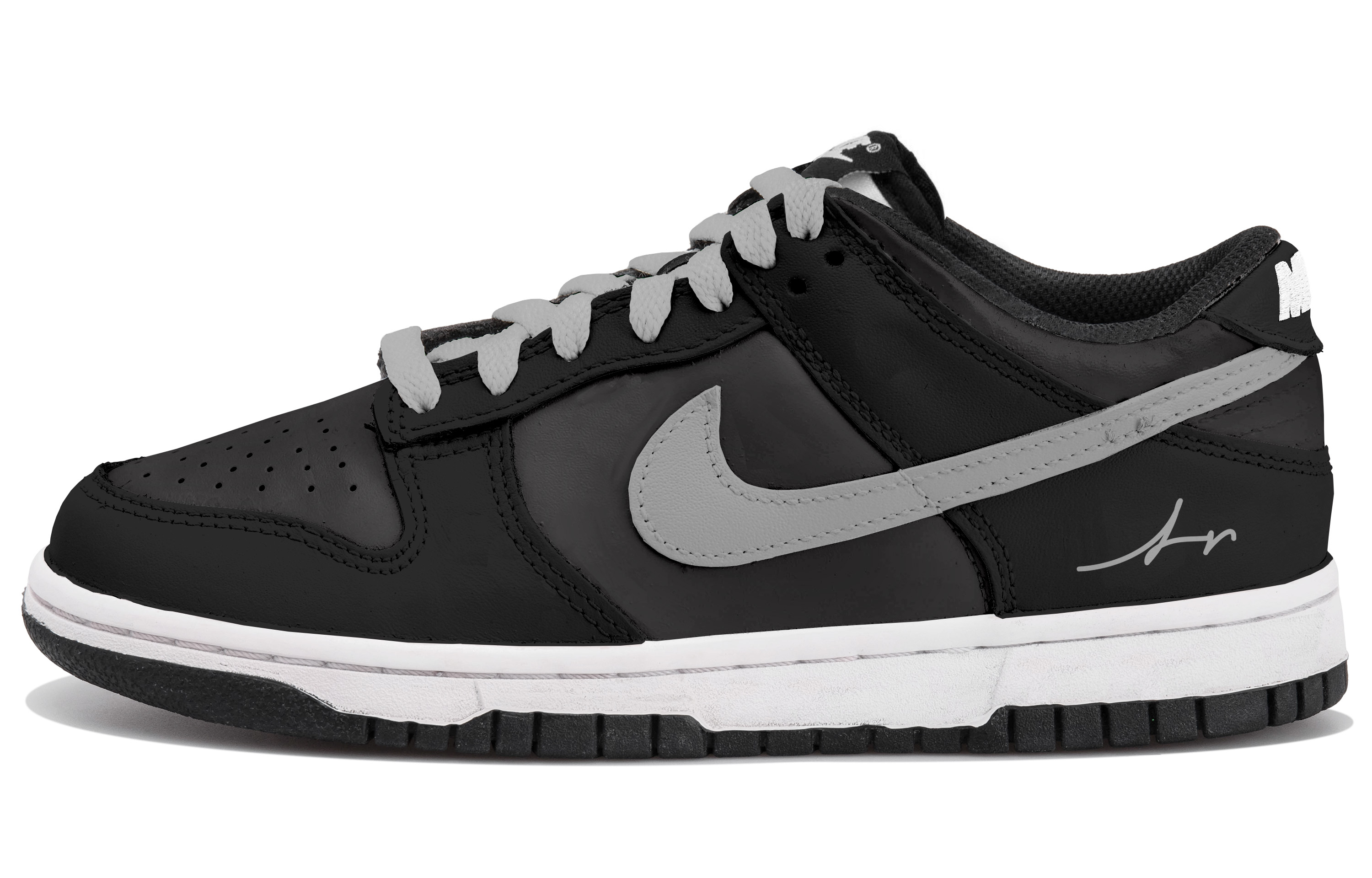 Nike Кроссовки для скейтбординга Dunk Anti Slip, износостойкие, мужские, черно-серые
Nike Кроссовки для скейтбординга Dunk Anti Slip, износостойкие, мужские, черно-серые