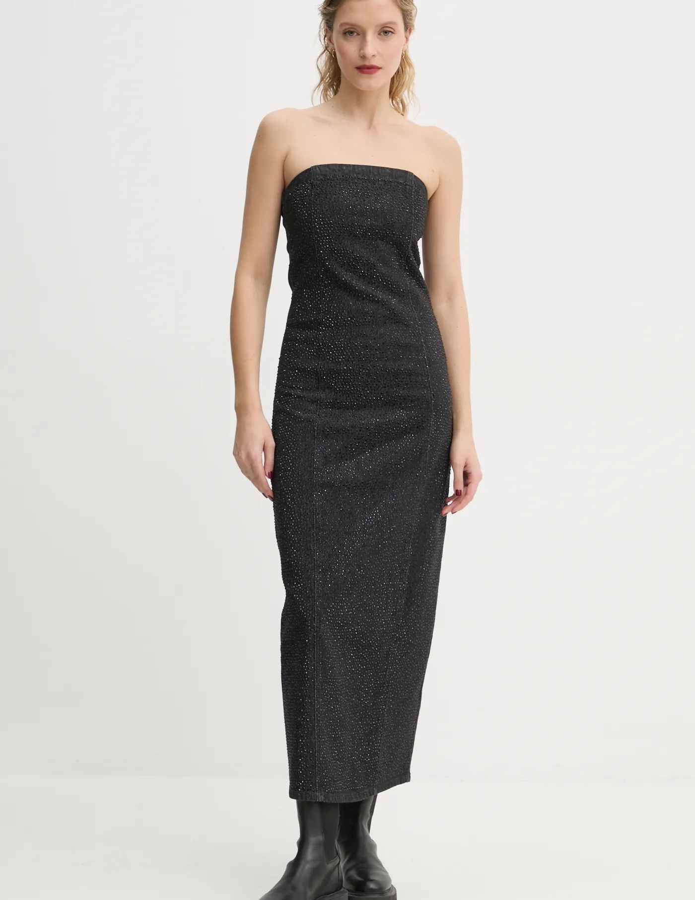 Джинсовое платье Gestuz, черный
Джинсовое платье Gestuz, черный