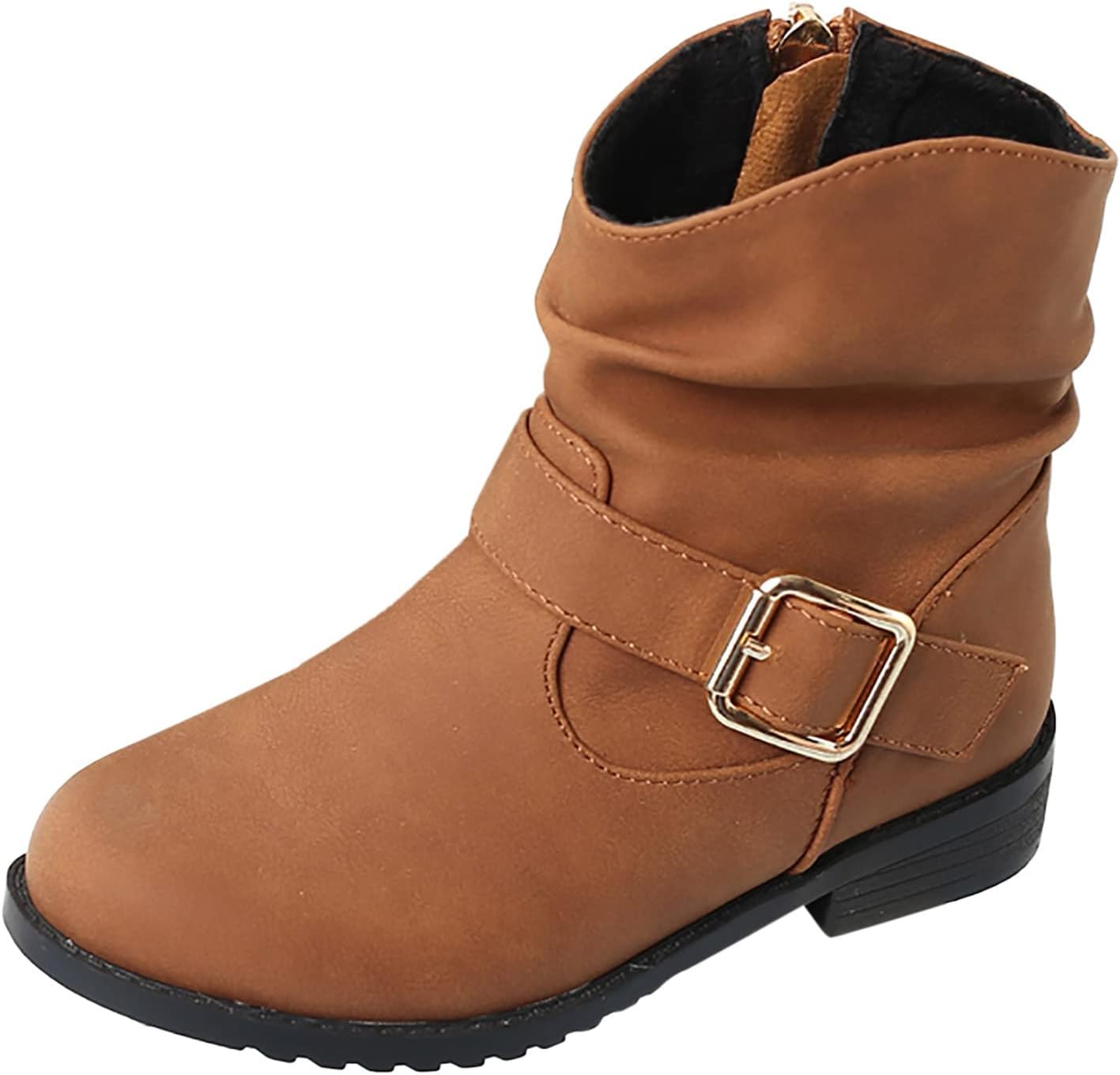 Ботинки для малышей с боковой молнией, армейские ботильоны для мальчиков и девочек, низкий каблук, короткие ботиночки для маленьких и больших детей JEUROT, Brown-B
Ботинки для малышей с боковой молнией, армейские ботильоны для мальчиков и девочек, низкий каблук, короткие ботиночки для маленьких и больших детей JEUROT, Brown-B