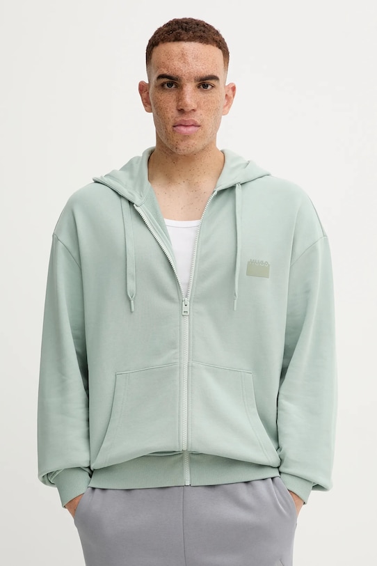 Хлопковая толстовка Hugo, зеленый
Хлопковая толстовка Hugo, зеленый