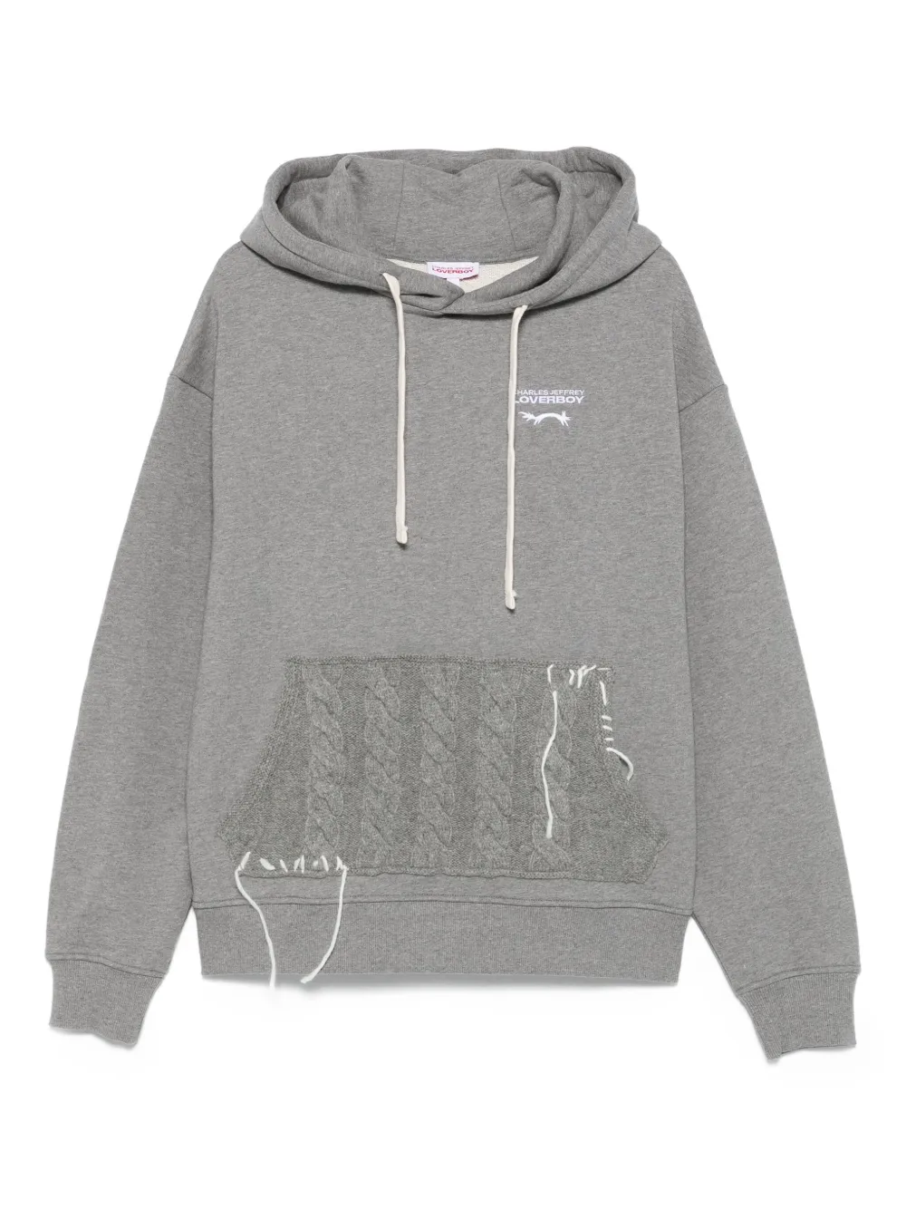 Худи фактурной вязки Charles Jeffrey Loverboy, серый
Худи фактурной вязки Charles Jeffrey Loverboy, серый