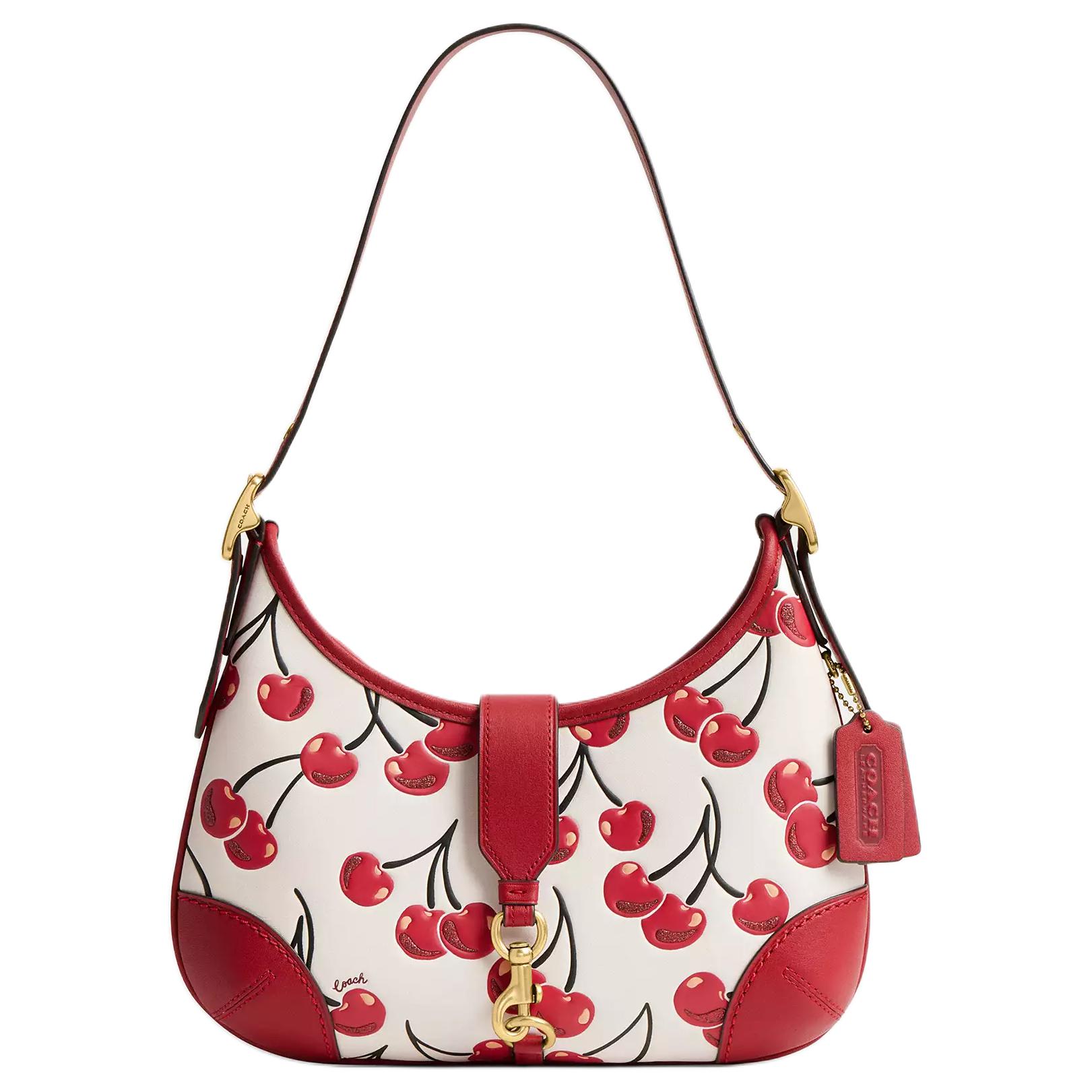 COACH Кожаная сумка-полумесяц среднего размера
COACH Кожаная сумка-полумесяц среднего размера