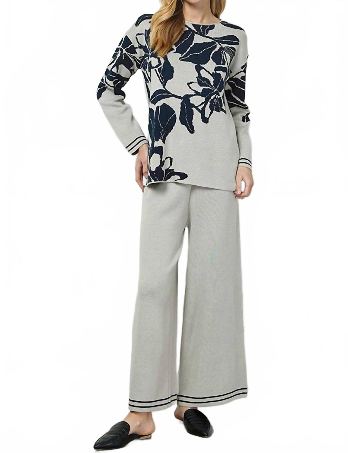 Серый джемпер с цветочным жаккардом SEE AND BE SEEN
Серый джемпер с цветочным жаккардом SEE AND BE SEEN