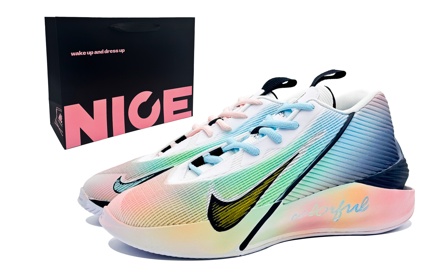 Nike Баскетбольные кроссовки G.T. Jump Academy мужские высокие White/Black/Blue/Purple
Nike Баскетбольные кроссовки G.T. Jump Academy мужские высокие White/Black/Blue/Purple