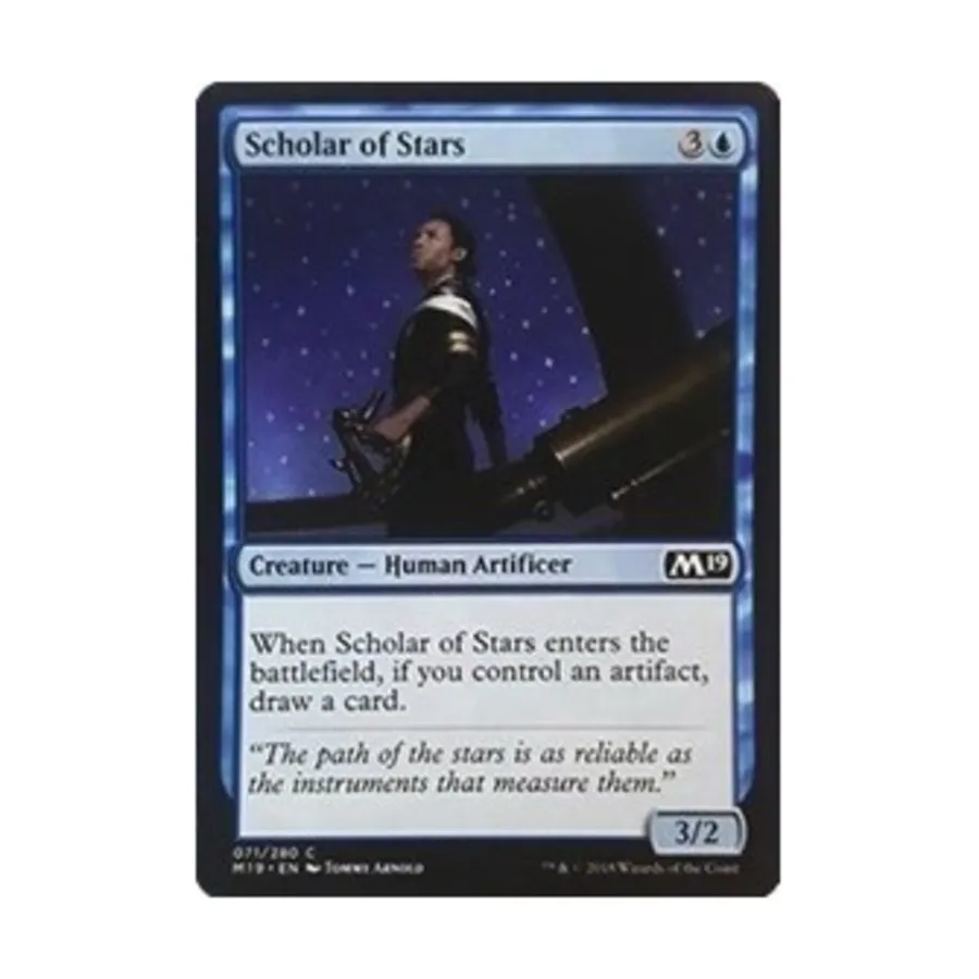 CCG Ученый Звезд (C) (Фольга), MTG - Core Set 2019
CCG Ученый Звезд (C) (Фольга), MTG - Core Set 2019