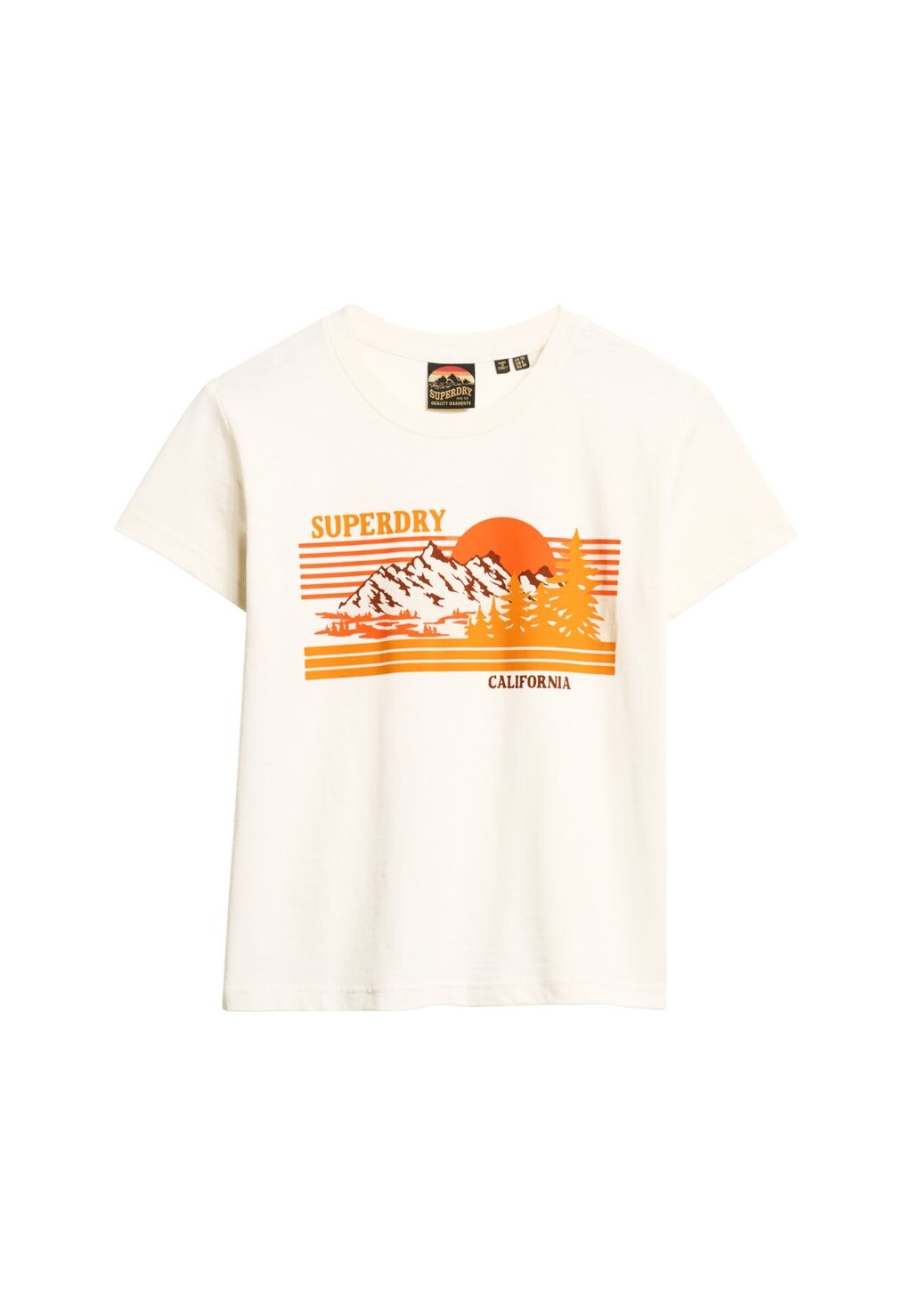 Футболка с принтом Superdry, слоновая кость
Футболка с принтом Superdry, слоновая кость