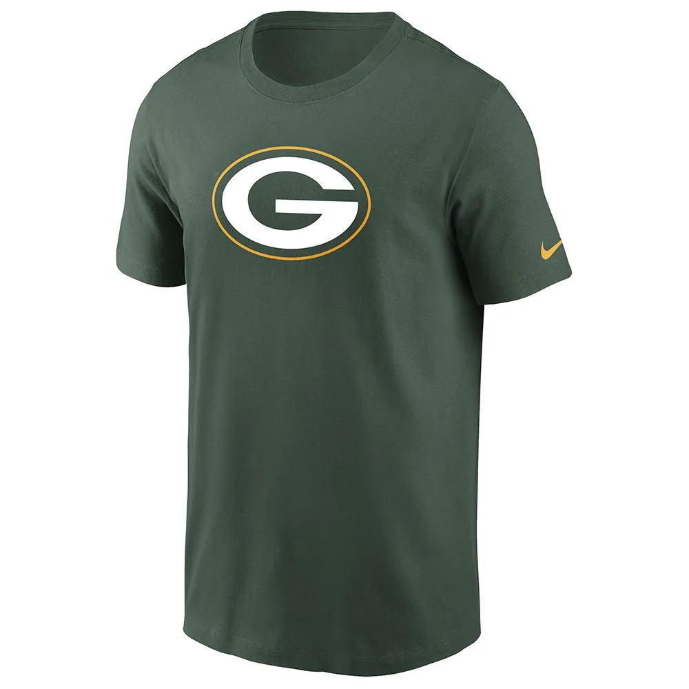 Футболка с коротким рукавом Nike NFL Green Bay Packers Logo Essential, зеленый
Футболка с коротким рукавом Nike NFL Green Bay Packers Logo Essential, зеленый