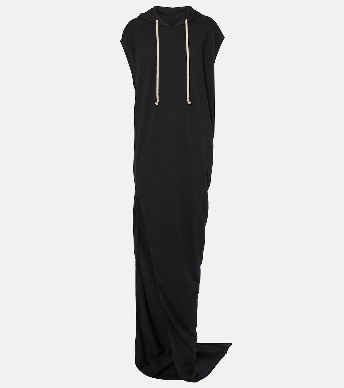 Длинное платье из хлопка DRKSHDW Edfu Rick Owens, черный
Длинное платье из хлопка DRKSHDW Edfu Rick Owens, черный